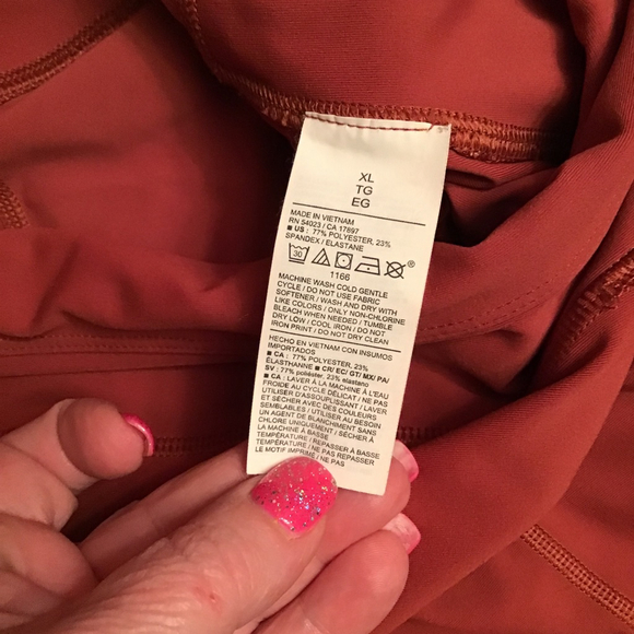 Old Navy Active Rust High-Rise Bike Shorts XL - Picture 2 of 8